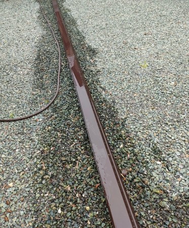 軒樋清掃後　雨樋清掃　熊本